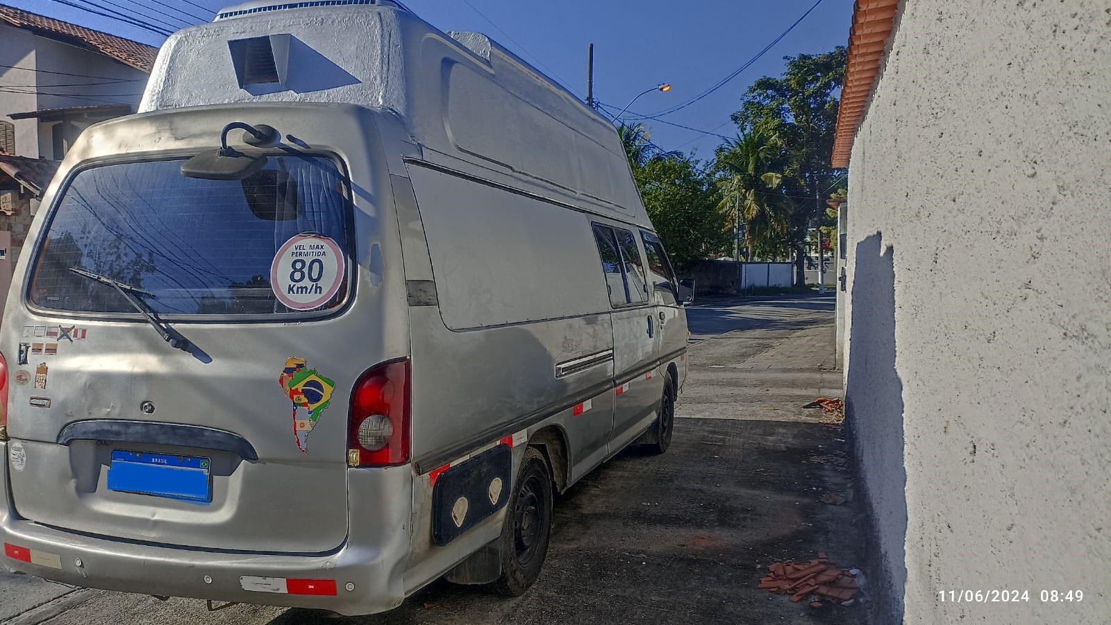 Motorhome Hyunday H100 - Teto Alto