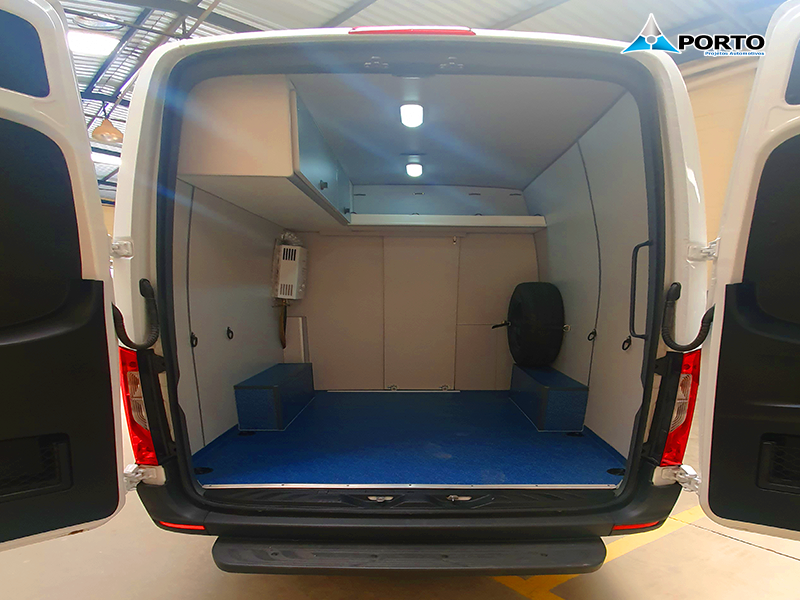 Montagem de Motorhome Sprinter 314 - Porto Projetos Automotivos