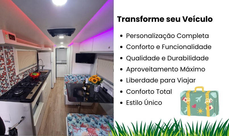 Montagem de Motorhome Supreme - Porto Projetos Automotivos