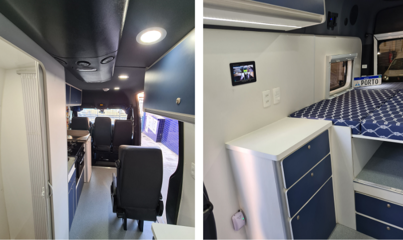 Montagem de Motorhome Classe A - Porto Projetos Automotivos