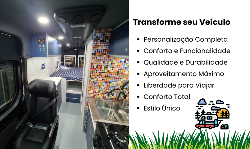 Montagem de Motorhome Classe A - Porto Projetos Automotivos