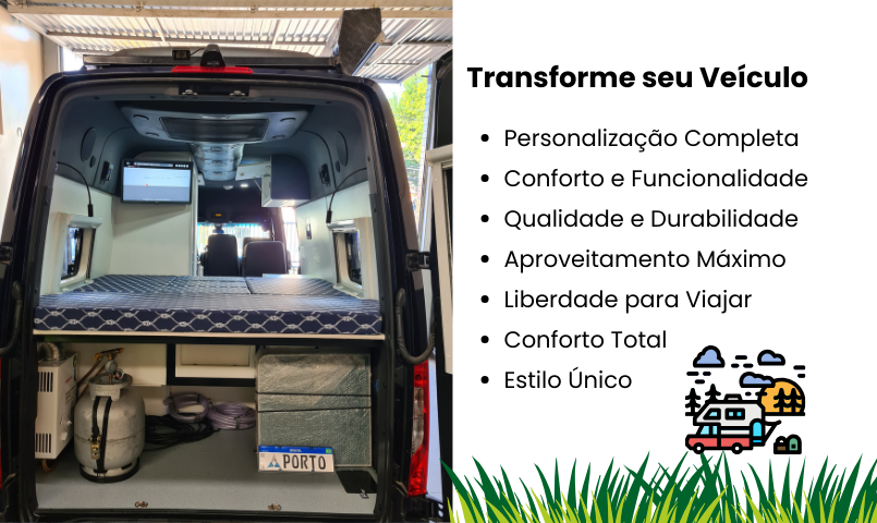 Montagem de Motorhome Classe A - Porto Projetos Automotivos