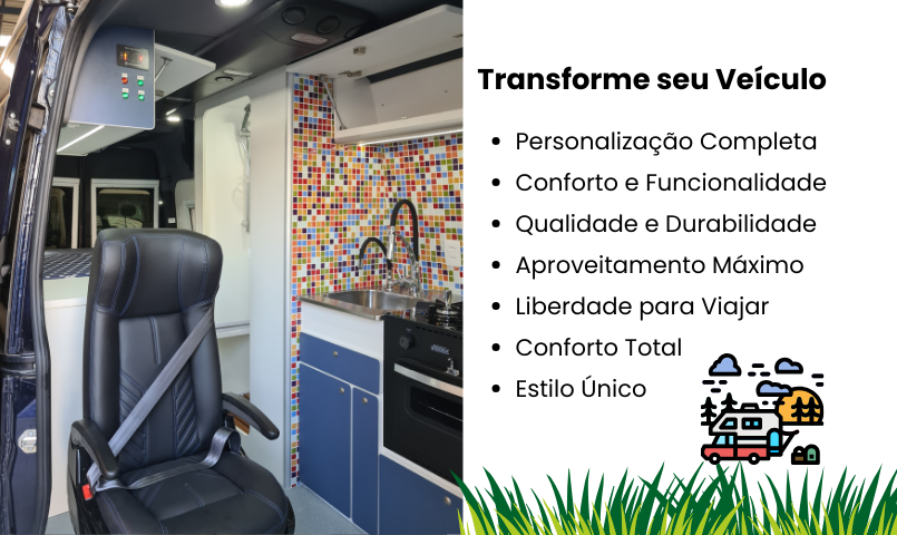 Montagem de Motorhome Classe A - Porto Projetos Automotivos