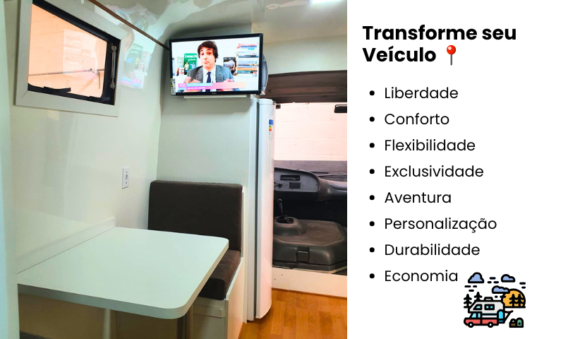 Montagem de Motorhome em Ônibus - Porto Projetos Automotivos